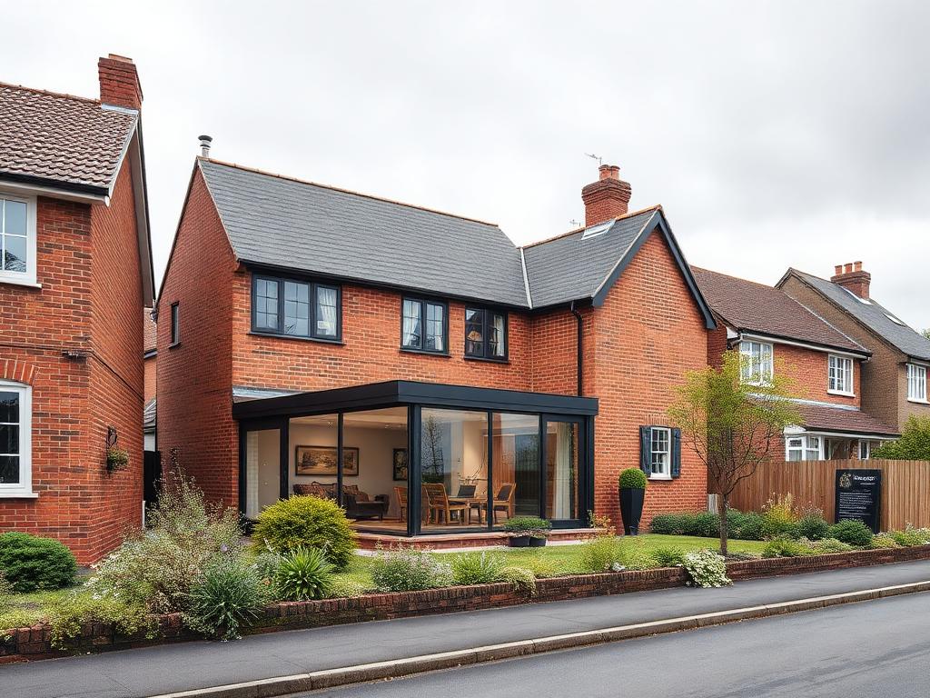 House extension — street level